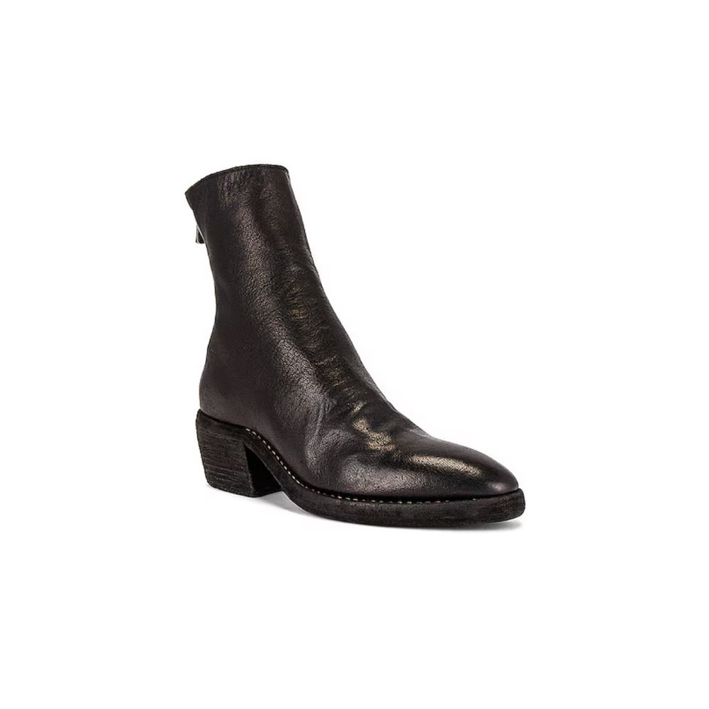 Men’s Gudi Black Leather Boots size EU 45